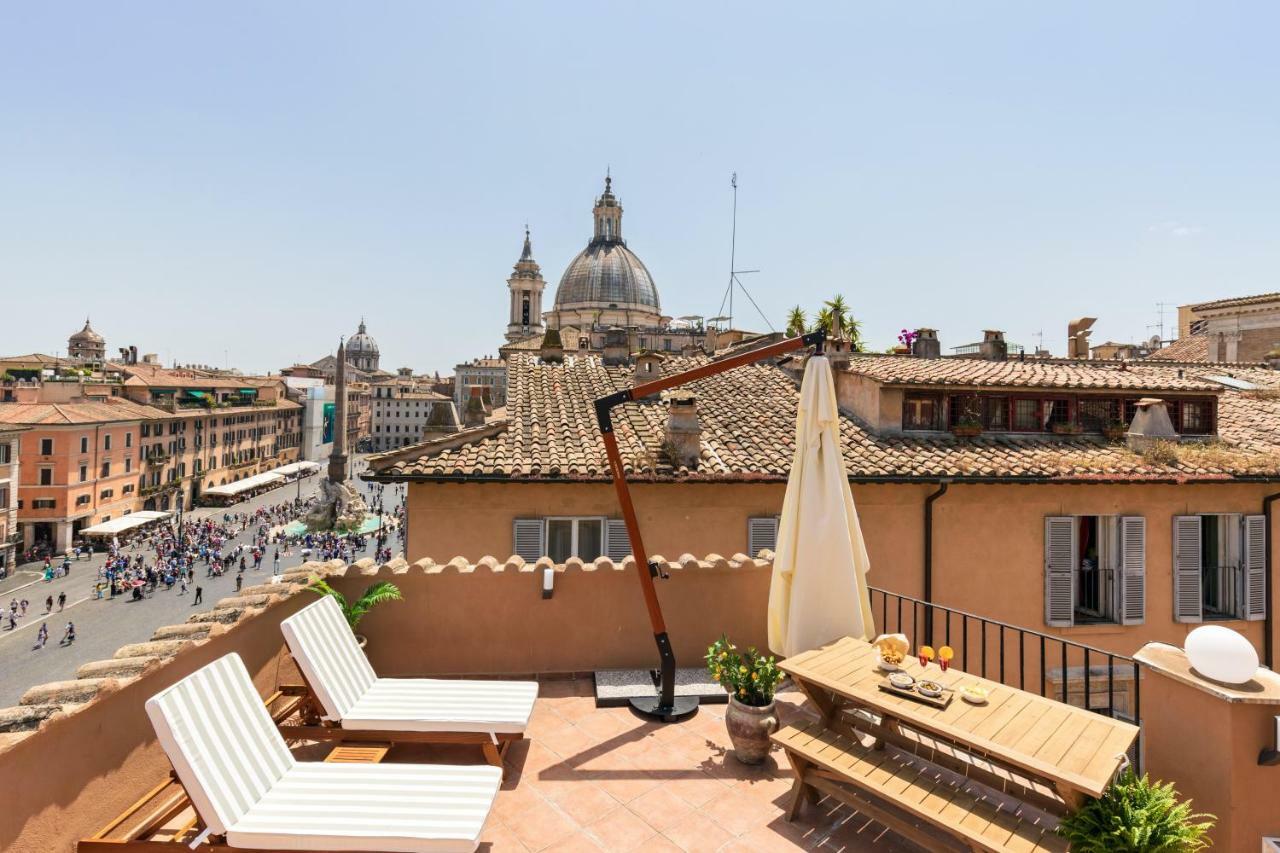 Апартаменты Presidential Penthouse Navona Рим Экстерьер фото