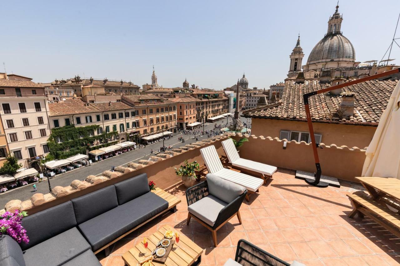 Апартаменты Presidential Penthouse Navona Рим Экстерьер фото