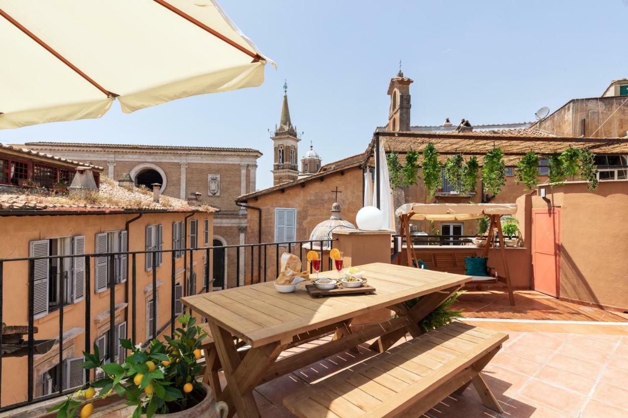 Апартаменты Presidential Penthouse Navona Рим Экстерьер фото