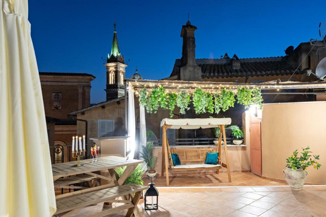 Апартаменты Presidential Penthouse Navona Рим Экстерьер фото