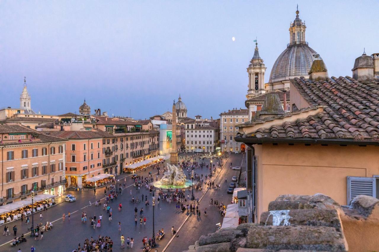 Апартаменты Presidential Penthouse Navona Рим Экстерьер фото