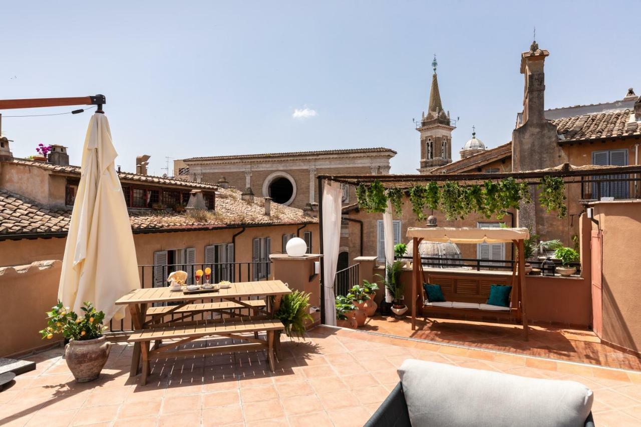 Апартаменты Presidential Penthouse Navona Рим Экстерьер фото